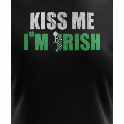 We The People Holsters Kiss me, I'm F'n Irish Women's Short Sleeve Shirt Black Best