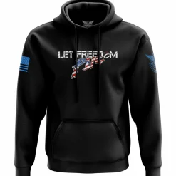 We The People Holsters Let Freedom PING Hoodie Black Clearance