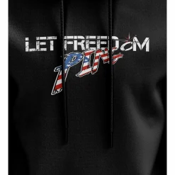 We The People Holsters Let Freedom PING Hoodie Black Clearance