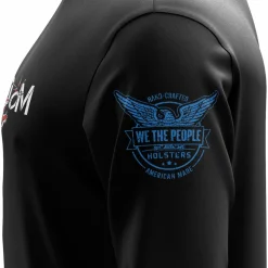 We The People Holsters Let Freedom PING Long Sleeve Shirt Black New