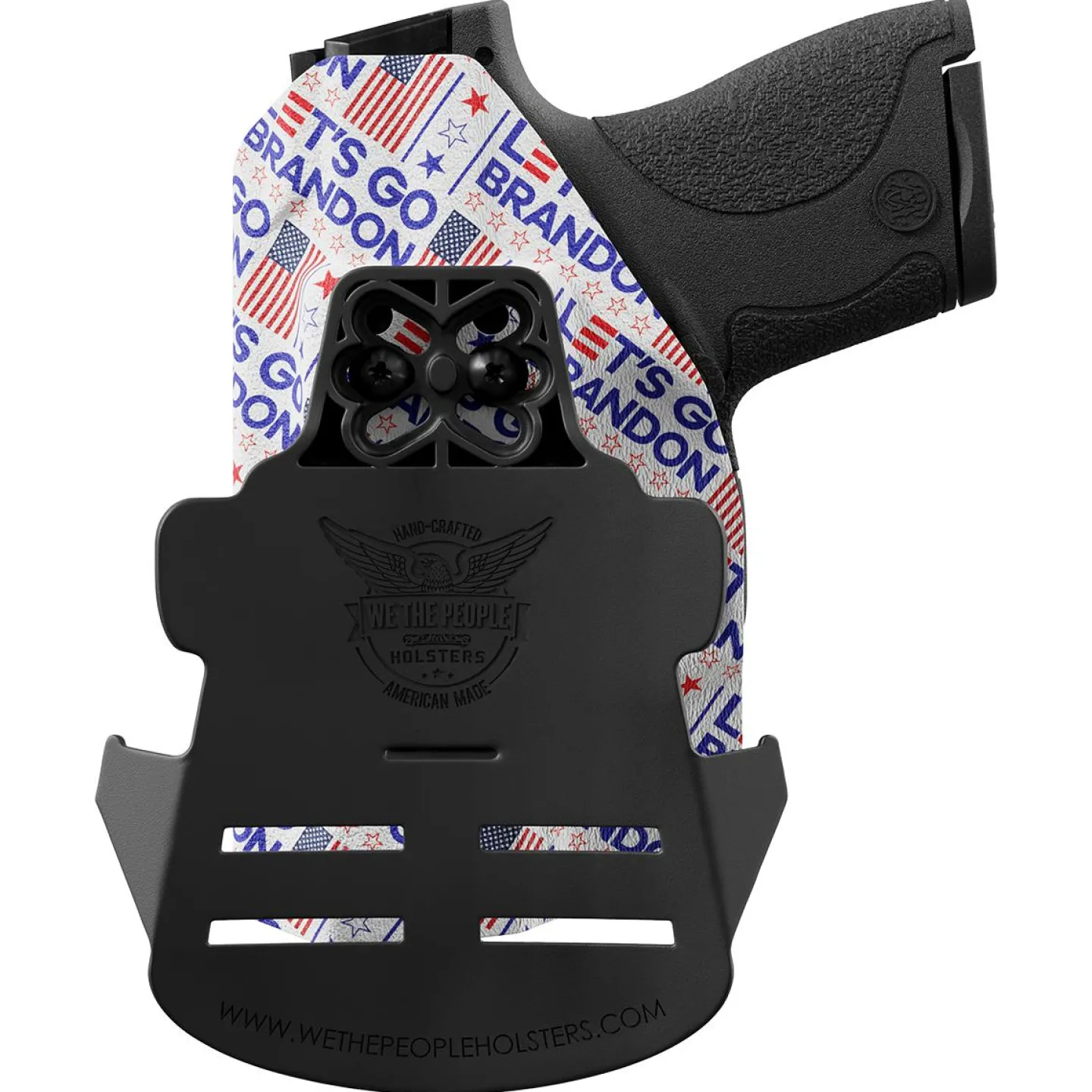 We The People Holsters Let's Go Brandon Custom Printed Holster - OWB Kydex Holster Clearance