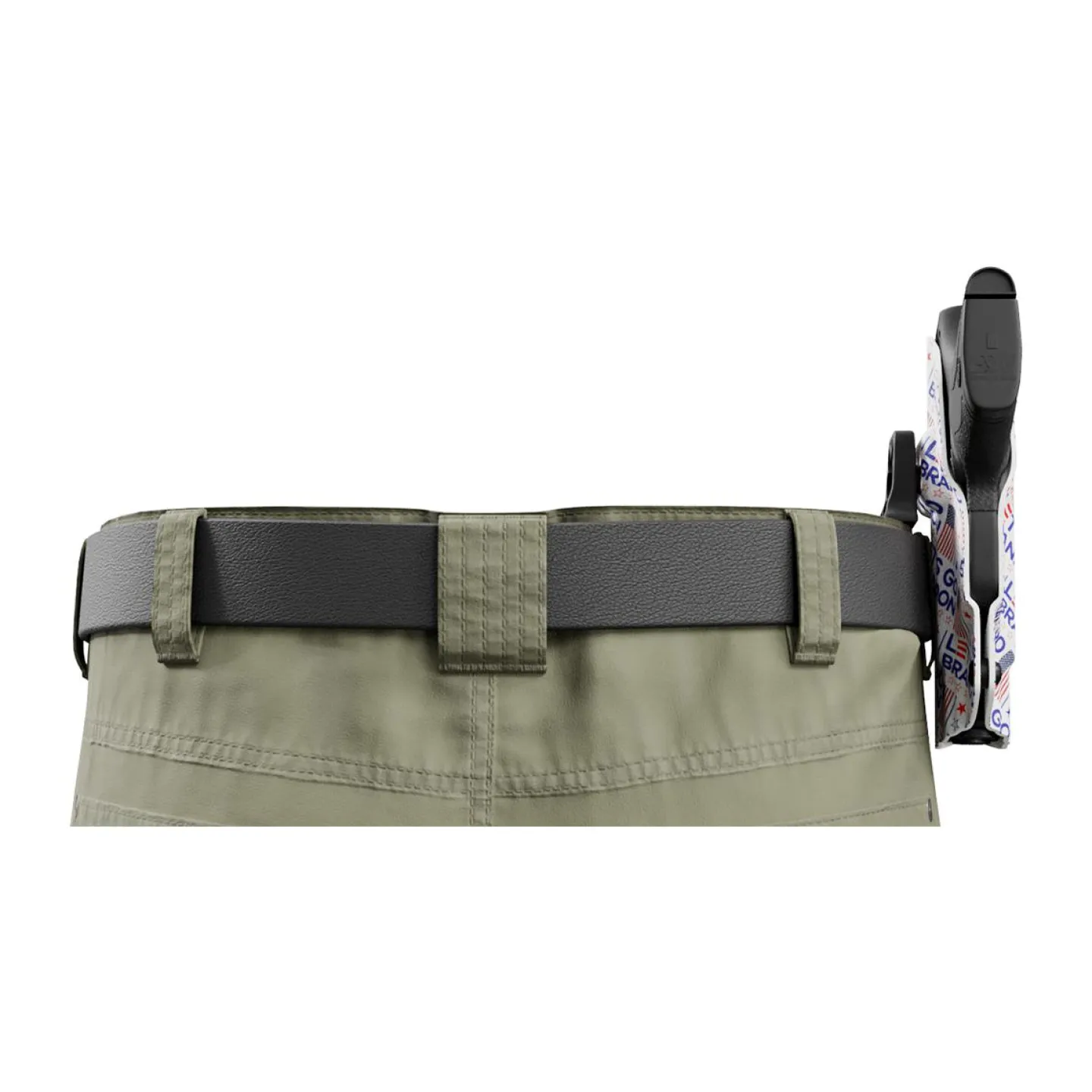 We The People Holsters Let's Go Brandon Custom Printed Holster - OWB Kydex Holster Clearance