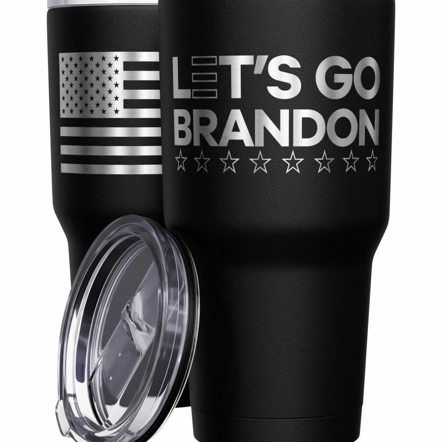 We The People Holsters Let's Go Brandon Stainless Steel Tumbler New