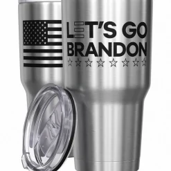 We The People Holsters Let's Go Brandon Stainless Steel Tumbler New