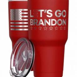 We The People Holsters Let's Go Brandon Stainless Steel Tumbler New