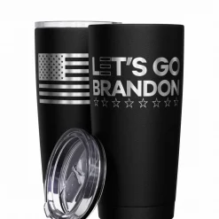 We The People Holsters Let's Go Brandon Stainless Steel Tumbler New