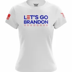 We The People Holsters Let's Go Brandon Women's Short Sleeve Shirt Clearance