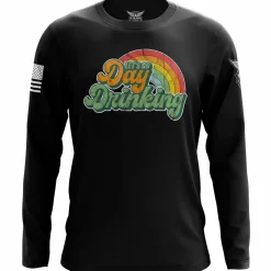 We The People Holsters Let's Go Day Drinking Long Sleeve Shirt Black Discount