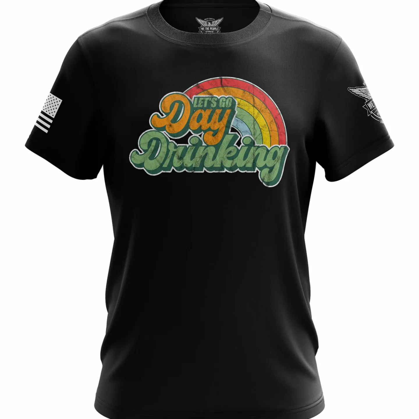 We The People Holsters Let's Go Day Drinking Short Sleeve Shirt Black Hot