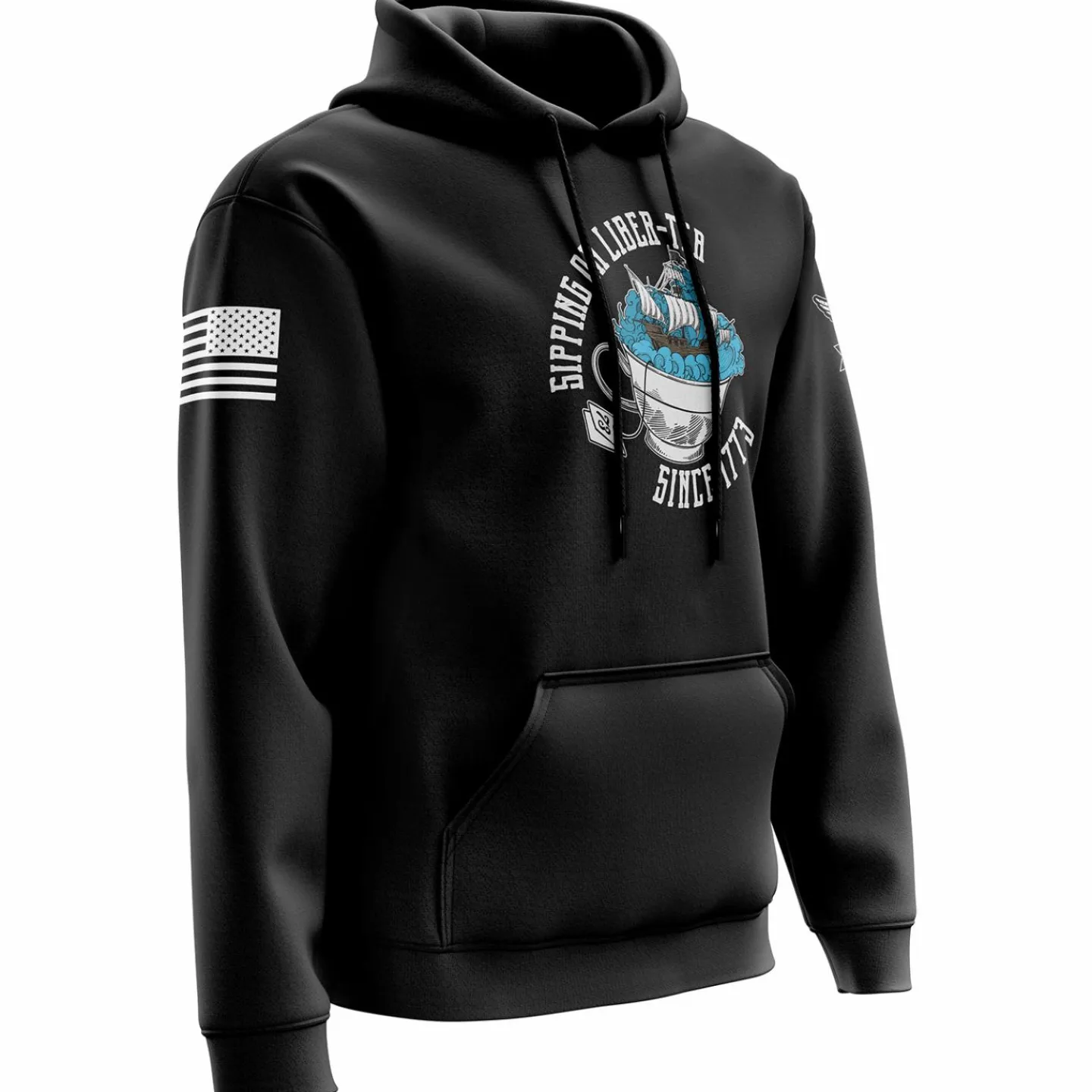 We The People Holsters Liber-tea Hoodie Black Hot