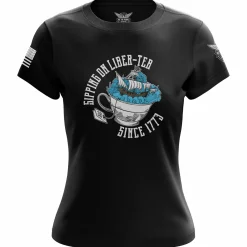 We The People Holsters Liber-tea Women's Short Sleeve Shirt Black Best