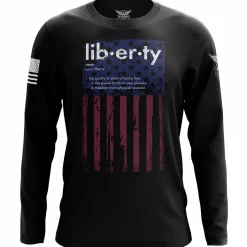 We The People Holsters Liberty Flag Long Sleeve Shirt Black Best
