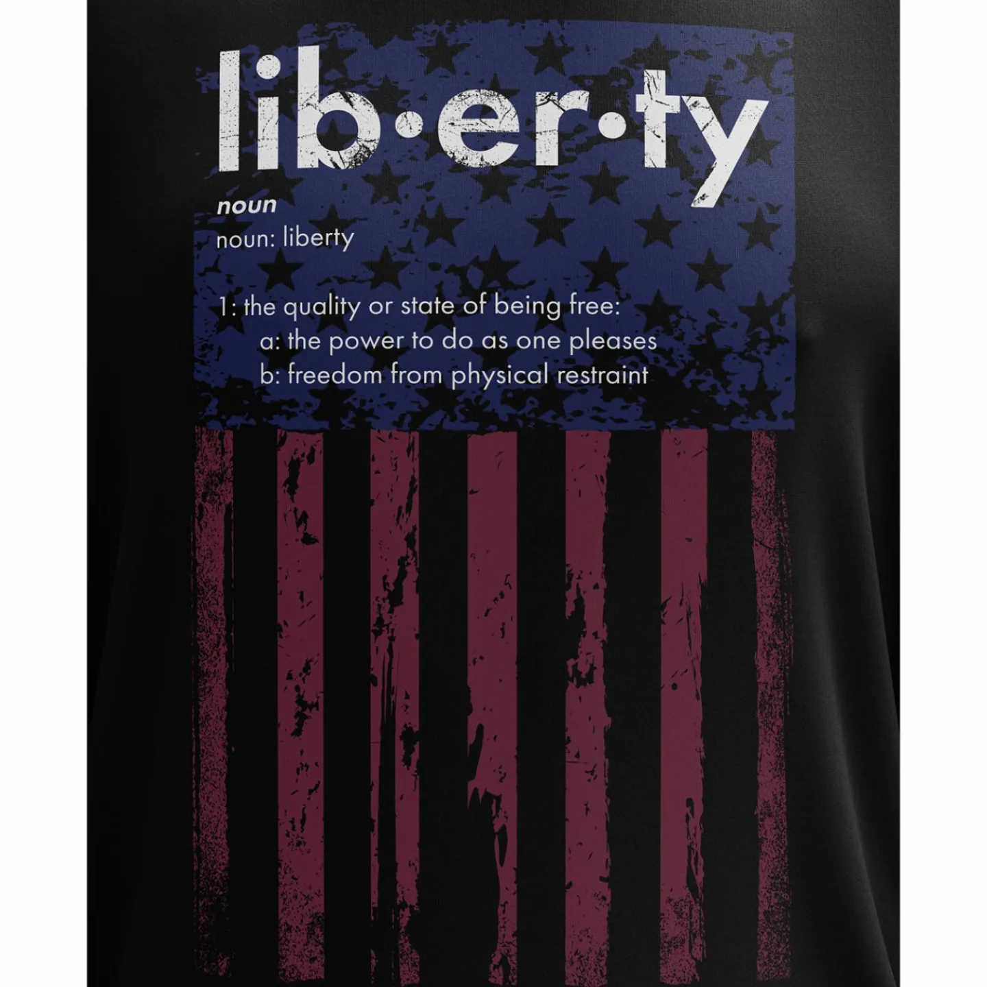 We The People Holsters Liberty Flag Long Sleeve Shirt Black Best
