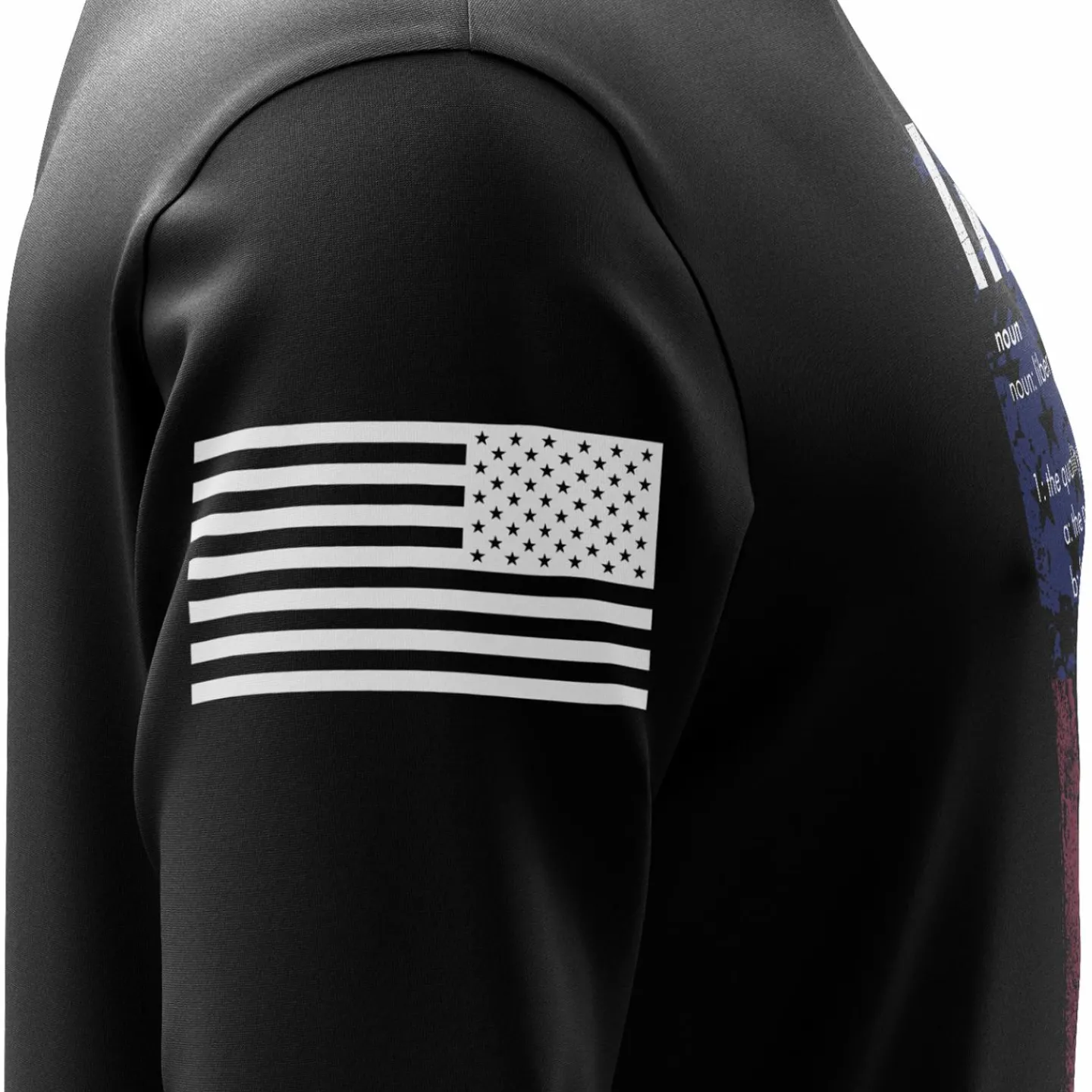 We The People Holsters Liberty Flag Long Sleeve Shirt Black Best