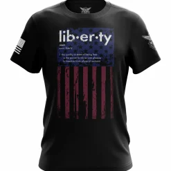 We The People Holsters Liberty Flag Short Sleeve Shirt Black Outlet
