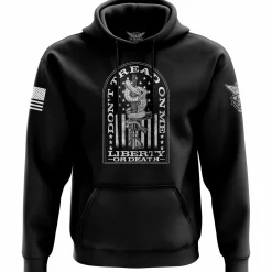 We The People Holsters Liberty or Death Hoodie Black Hot