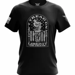 We The People Holsters Liberty or Death Short Sleeve Shirt Black Clearance