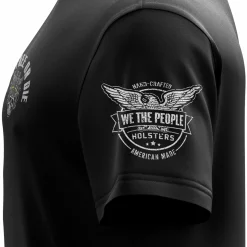 We The People Holsters Live Free or Die Short Sleeve Shirt Black New