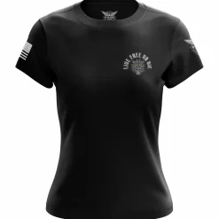 We The People Holsters Live Free or Die Women's Short Sleeve Shirt Black
