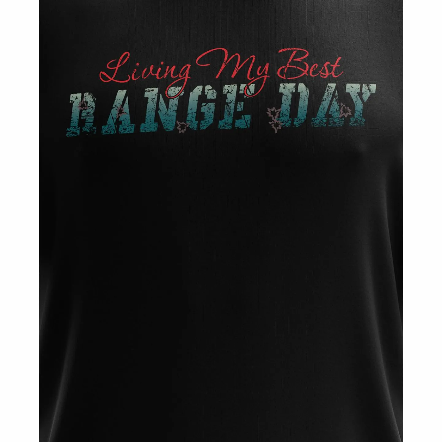 We The People Holsters Living My Best Range Day Short Sleeve Shirt Black
