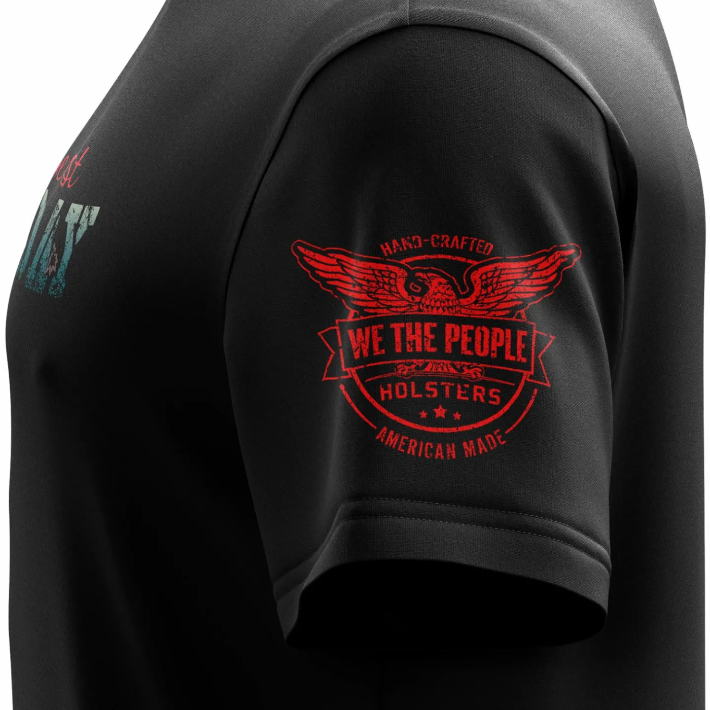 We The People Holsters Living My Best Range Day Short Sleeve Shirt Black