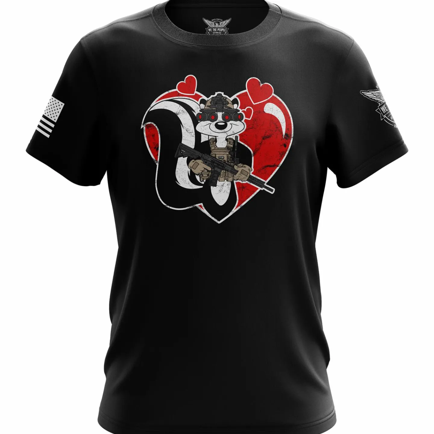 We The People Holsters Love Le Pew Short Sleeve Shirt Black Clearance