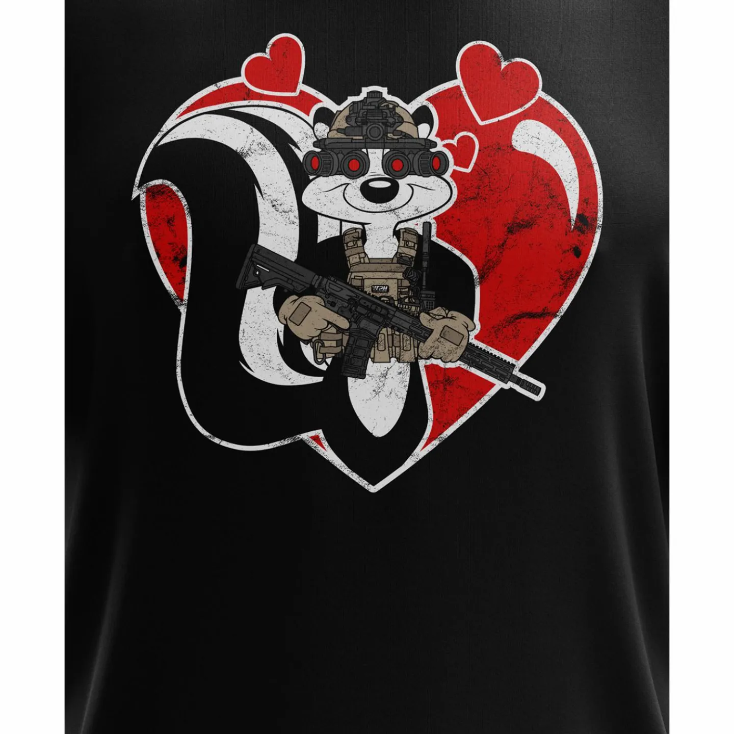 We The People Holsters Love Le Pew Short Sleeve Shirt Black Clearance