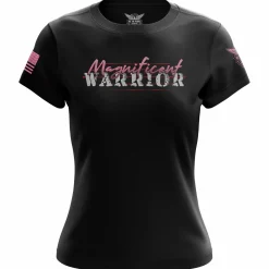 We The People Holsters Magnificent Warrior Women's Short Sleeve Shirt Black