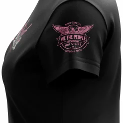 We The People Holsters Magnificent Warrior Women's Short Sleeve Shirt Black