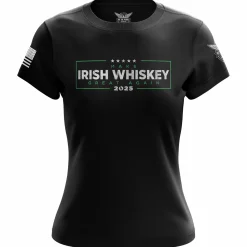 We The People Holsters Make Irish Whiskey Great Again Women's Short Sleeve Shirt Black Discount