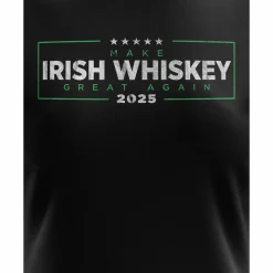 We The People Holsters Make Irish Whiskey Great Again Women's Short Sleeve Shirt Black Discount