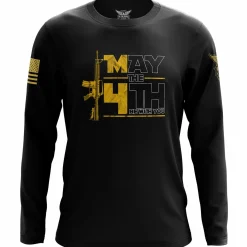 We The People Holsters May the 4th Long Sleeve Shirt Black