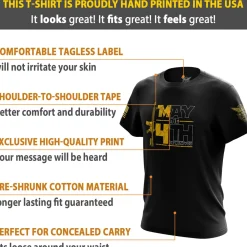 We The People Holsters May the 4th Short Sleeve Shirt Black Online