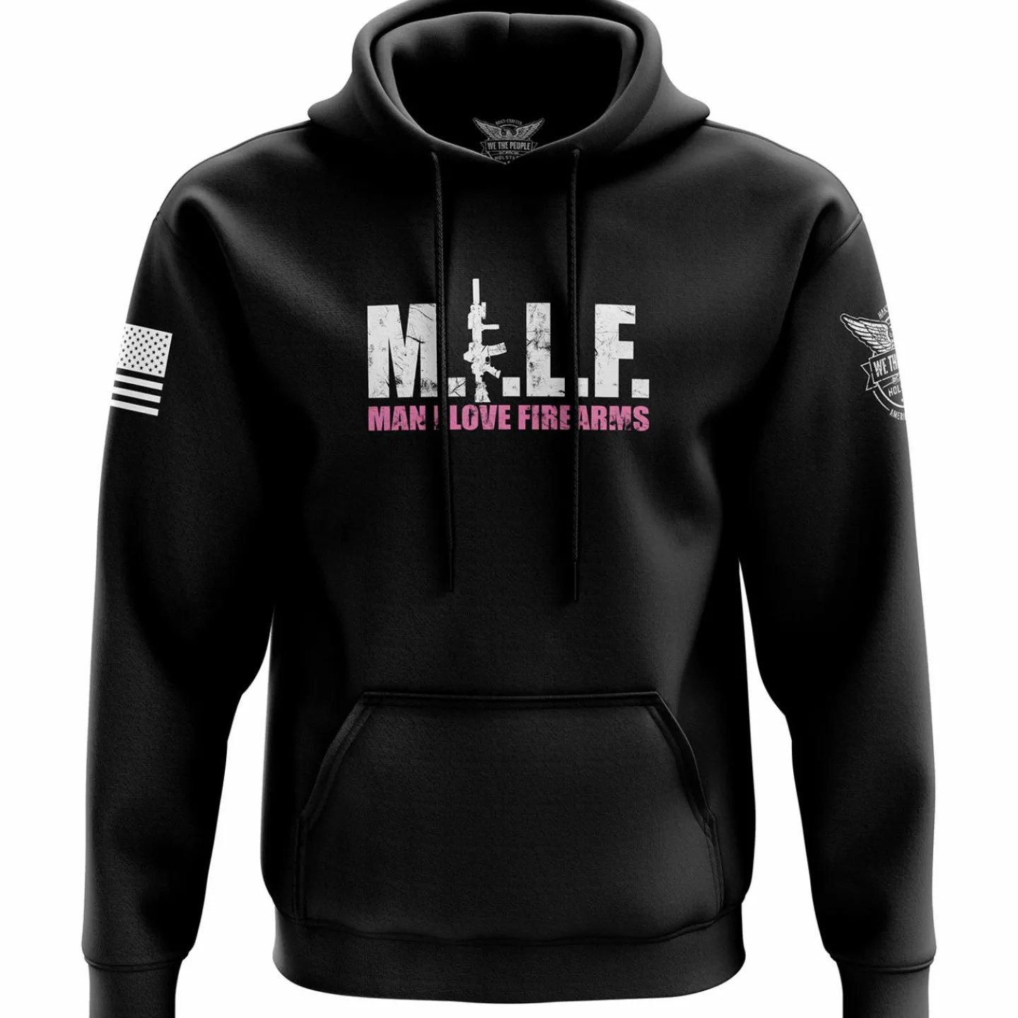 We The People Holsters M.I.L.F. V2 Hoodie Black Discount