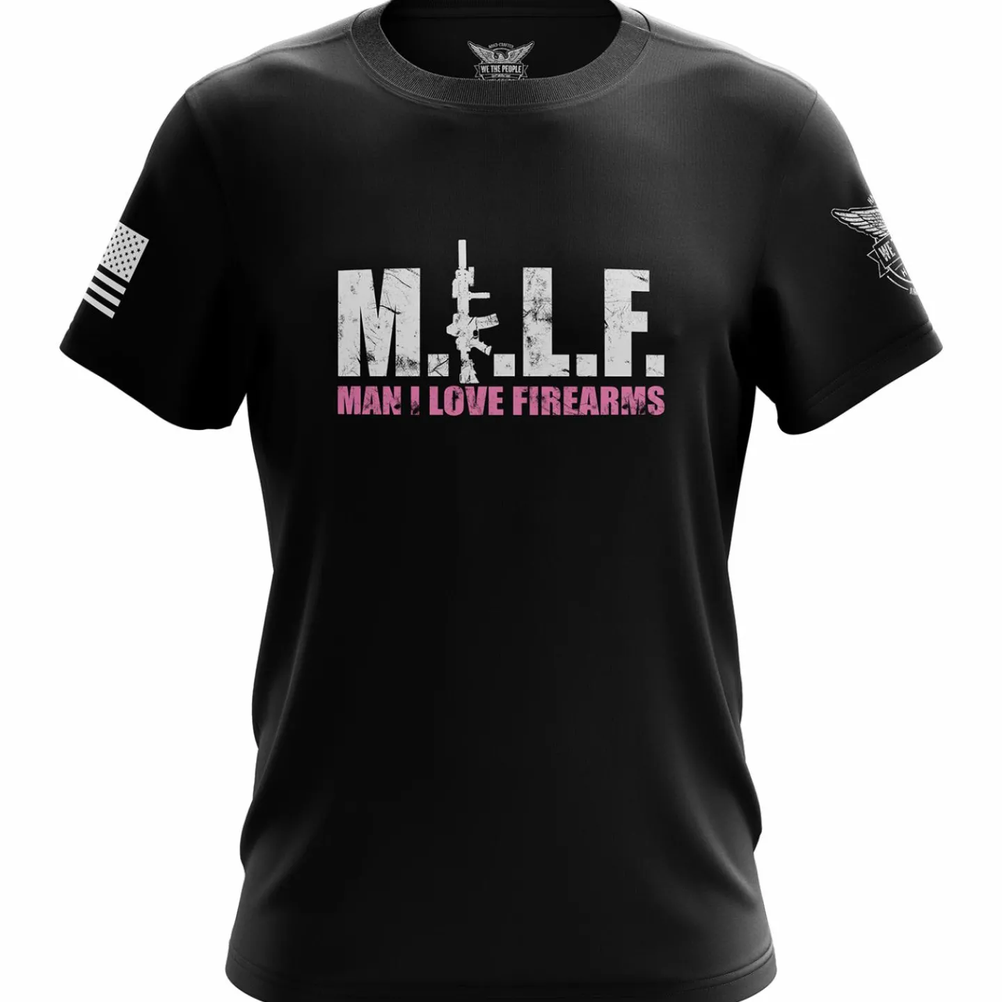 We The People Holsters M.I.L.F. V2 Short Sleeve Shirt Black Online