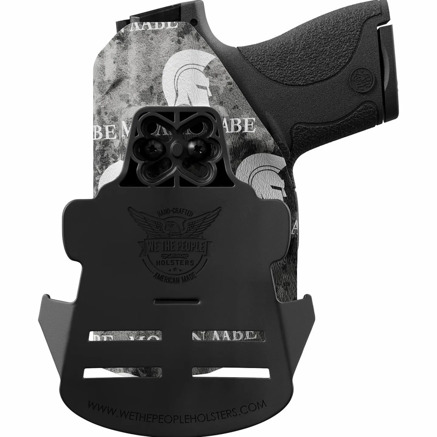 We The People Holsters Molon Labe Come and Take Them Kydex OWB Paddle holster Custom Designed Paddle Hot