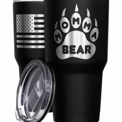 We The People Holsters Momma Bear Paw Stainless Steel Tumbler New