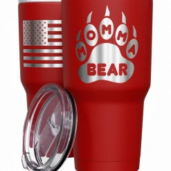 We The People Holsters Momma Bear Paw Stainless Steel Tumbler New