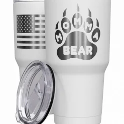 We The People Holsters Momma Bear Paw Stainless Steel Tumbler New