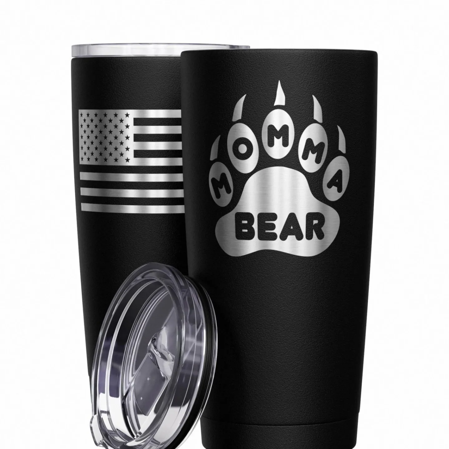 We The People Holsters Momma Bear Paw Stainless Steel Tumbler New
