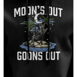 We The People Holsters Moon's Out Goons Out Hoodie Black Online