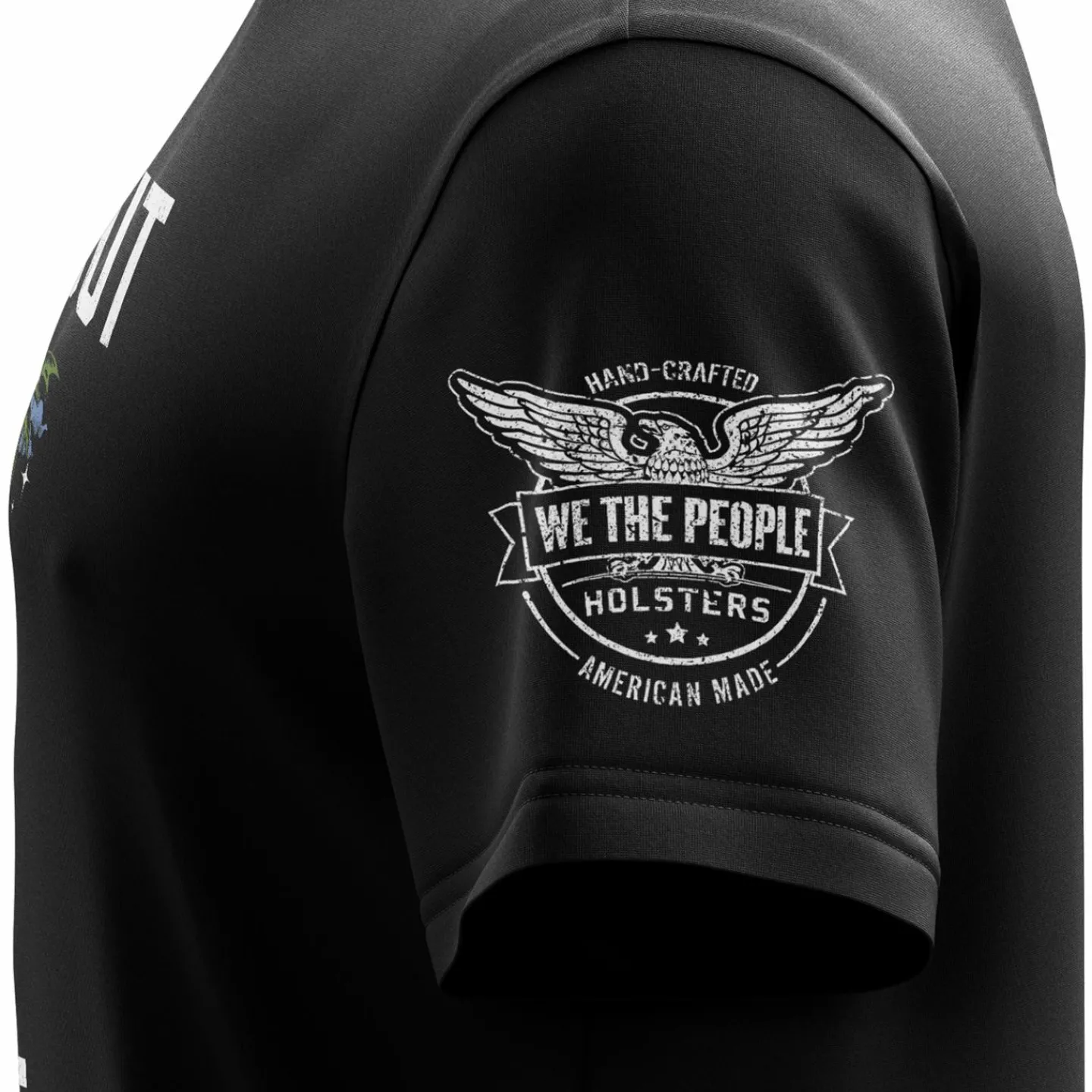 We The People Holsters Moon's Out Goons Out Short Sleeve Shirt Black Hot