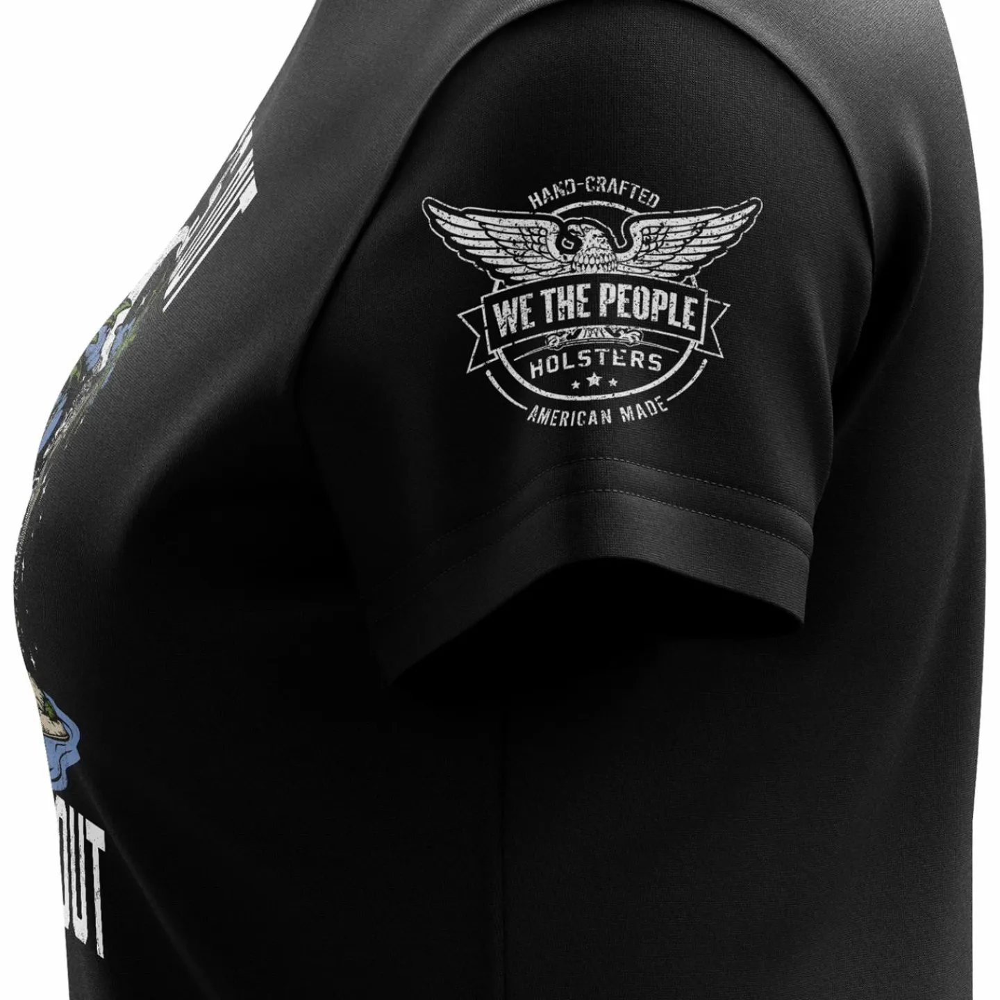 We The People Holsters Moon's Out Goons Out Women's Short Sleeve Shirt Black Outlet