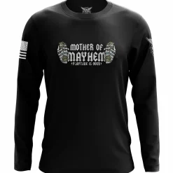 We The People Holsters Mother of Mayhem Long Sleeve Shirt Black