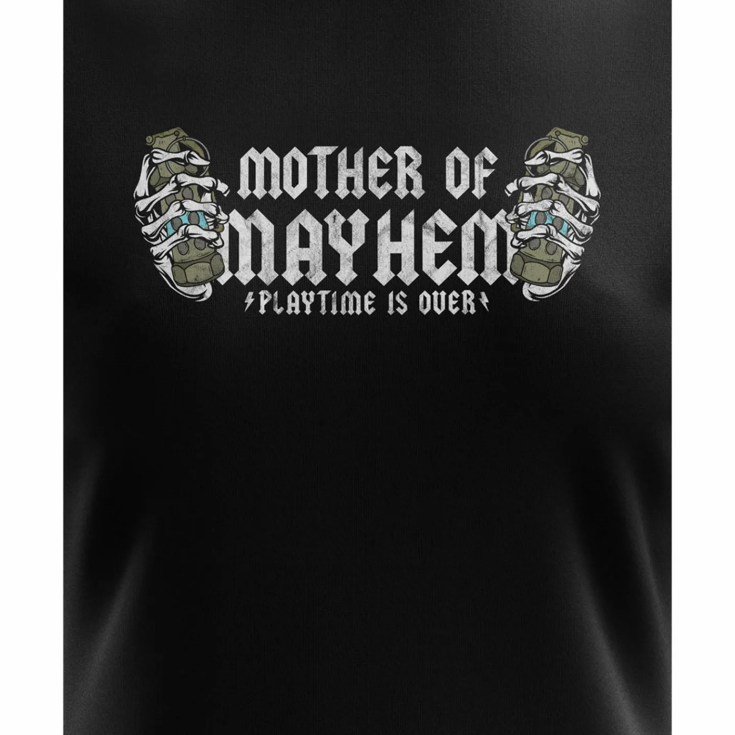 We The People Holsters Mother of Mayhem Women's Short Sleeve Shirt Black Sale