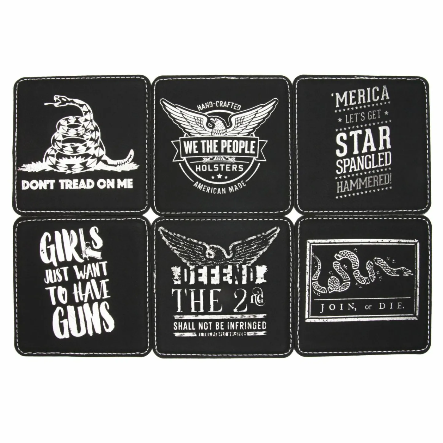 We The People Holsters 2nd Amendment Coasters by Sale