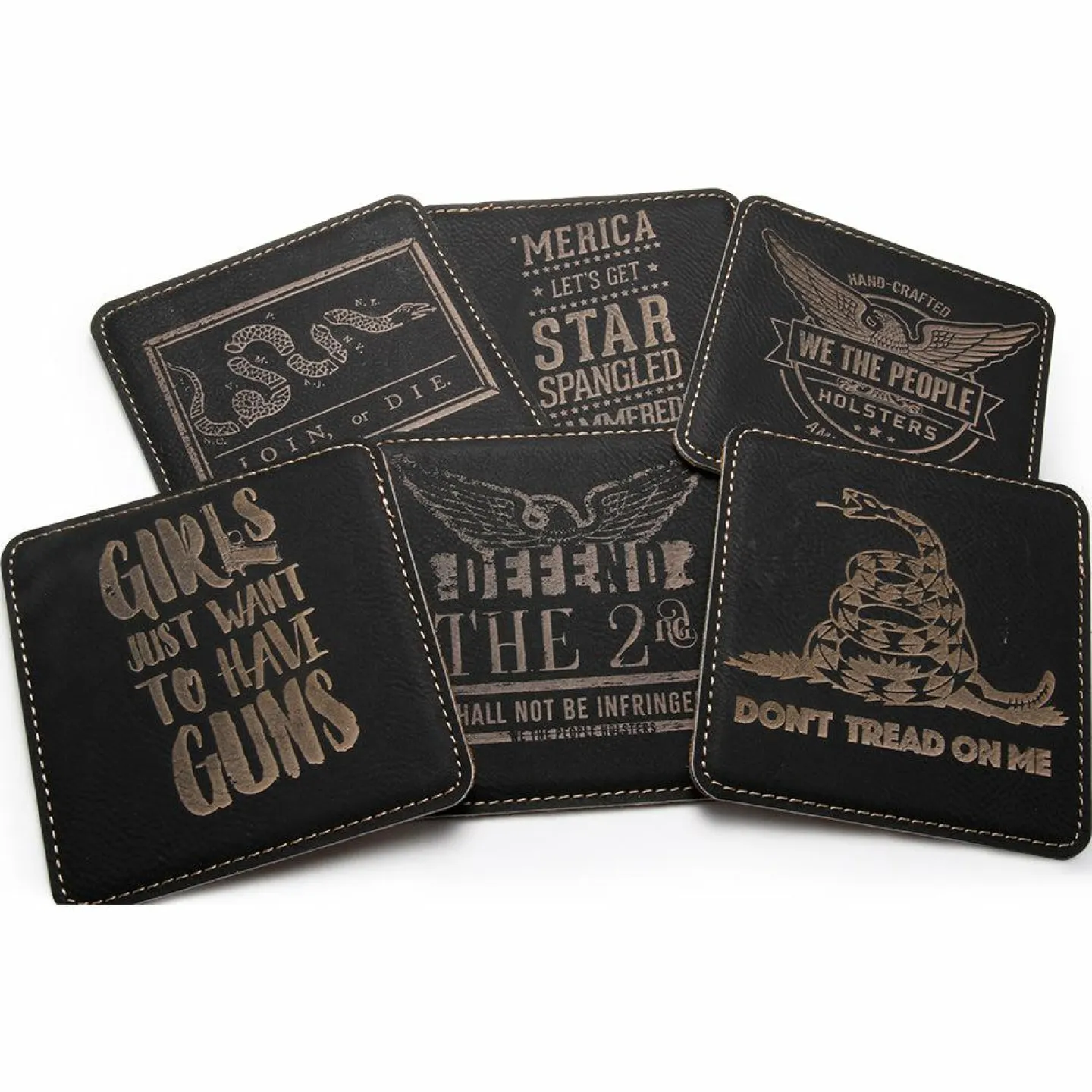 We The People Holsters 2nd Amendment Coasters by Sale