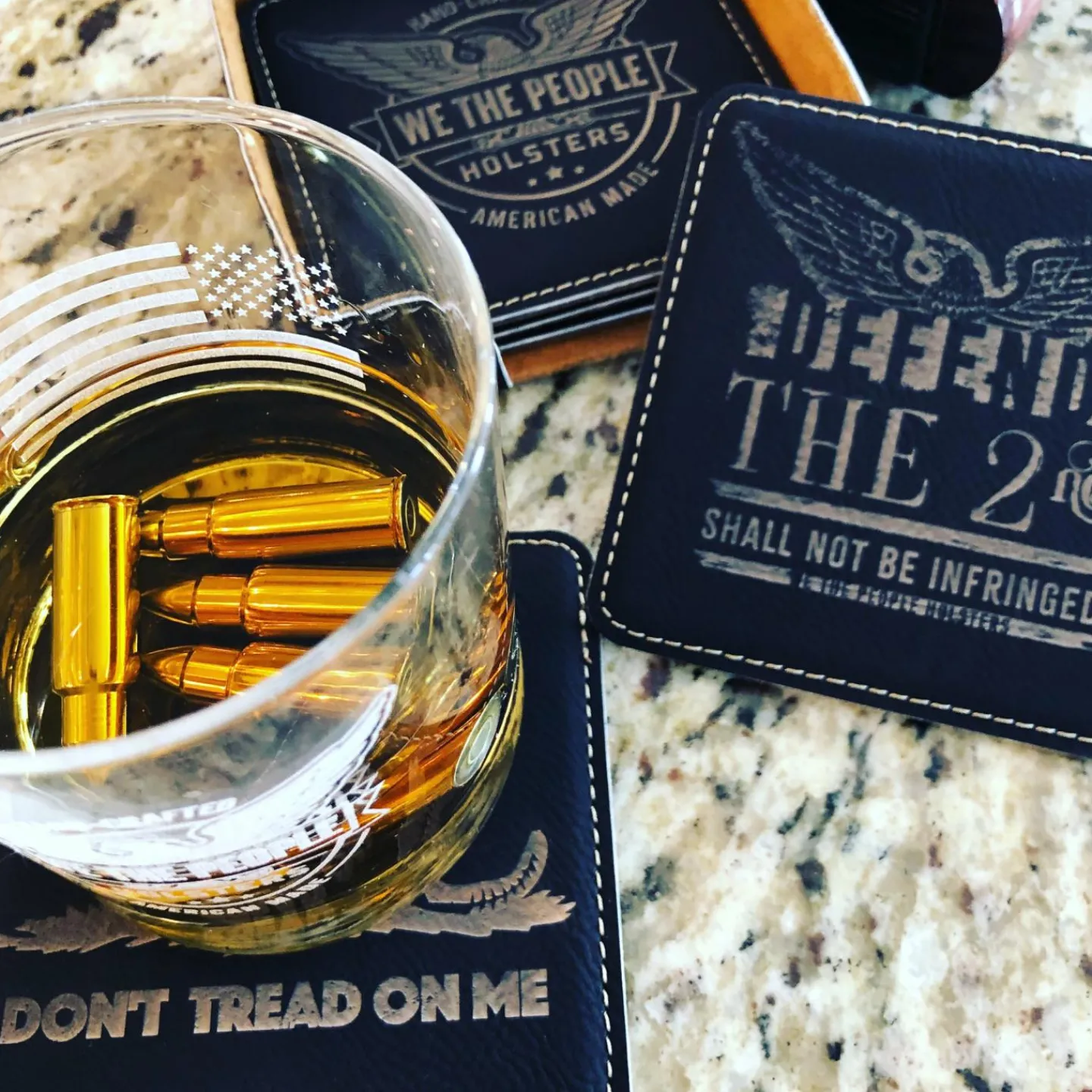 We The People Holsters 2nd Amendment Coasters by Sale