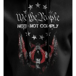 We The People Holsters Need Not Comply Hoodie Black Outlet