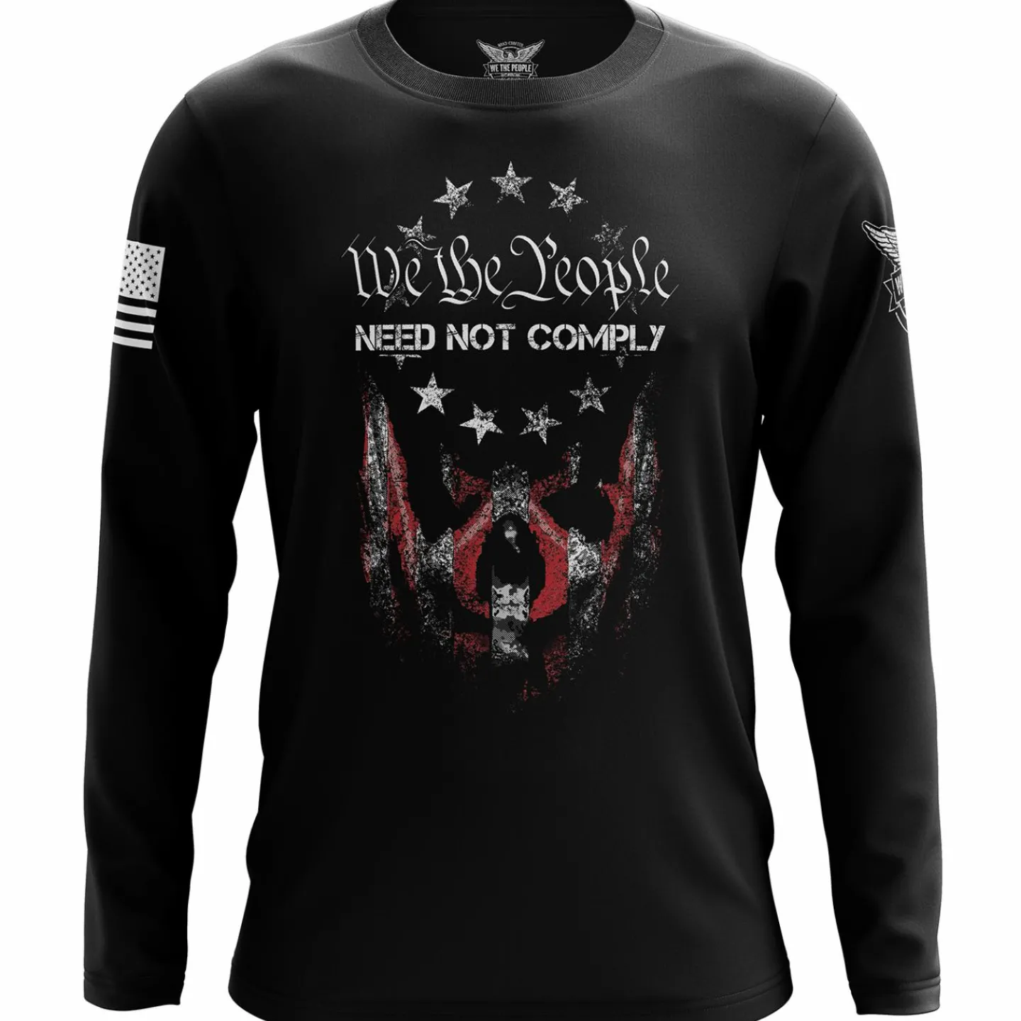 We The People Holsters Need Not Comply Long Sleeve Shirt Black Clearance